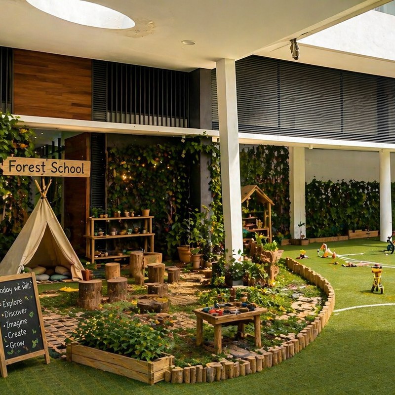 Forest School outdoor area
