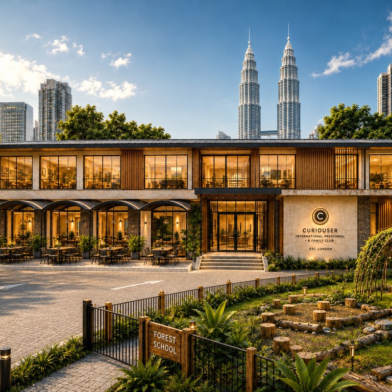 Curiouser International Preschool building
